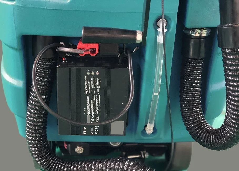 24V Battery Hand Held Walk Behind Sweeping Machine Floor Scrubber Cleaning Equipment