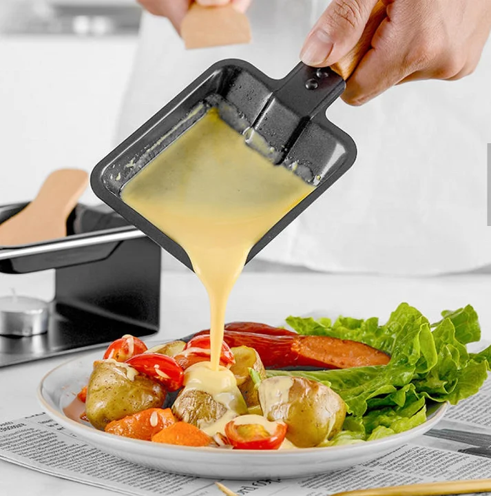 High Quality 5pcs 3 in 1 Mini  Practice Cheese  Fondue Burner set Baking Tool