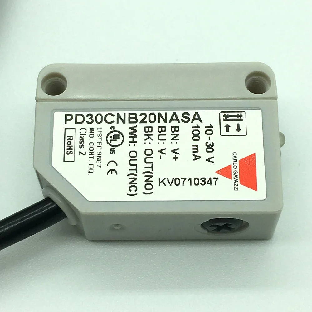New arrival original Sensing Range 200mm 10-30VDC carlo gavazzi npn photoelectric sensor PD30CNB20NASA