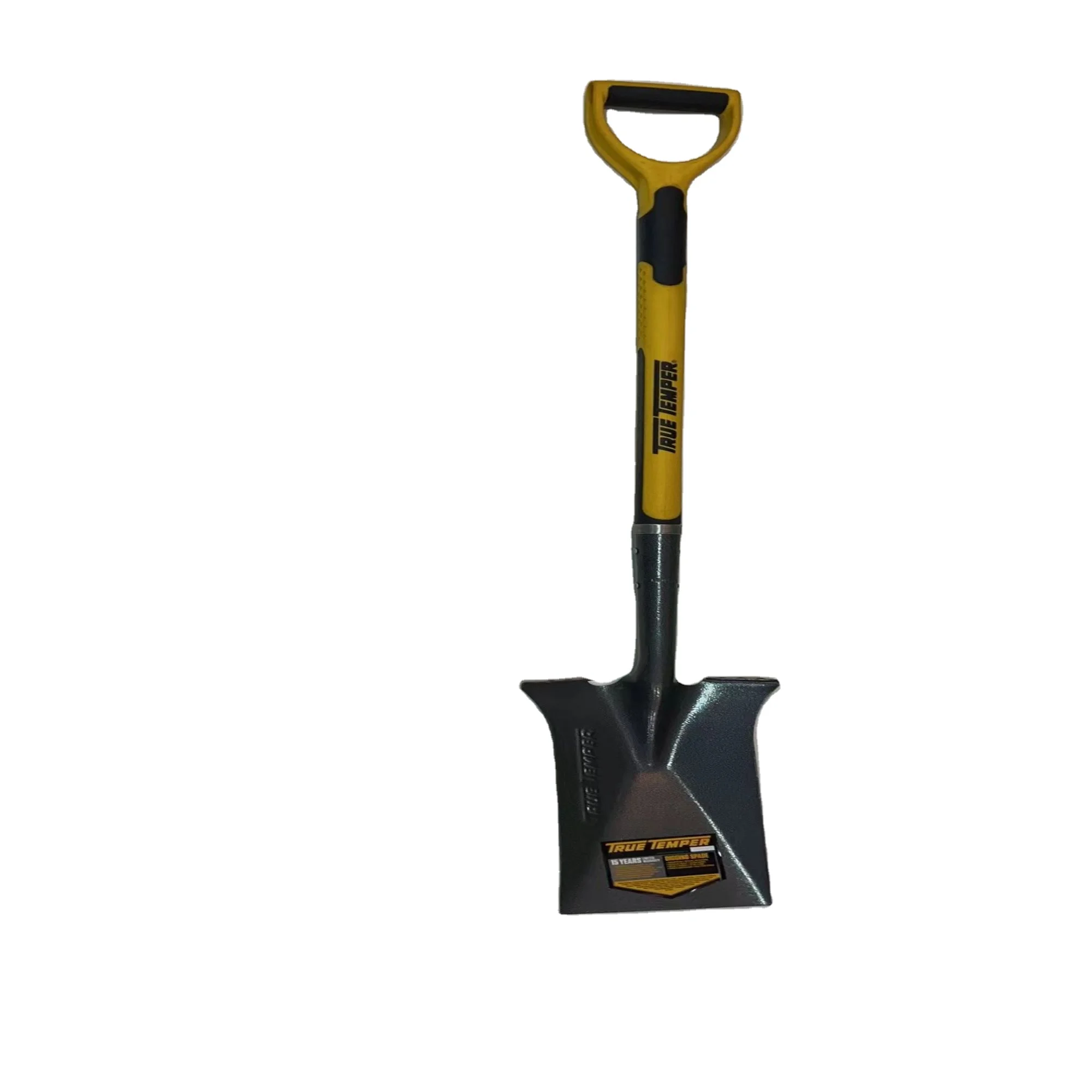 high quality construction shovel landscape garden shovel spade with fiberglass handle