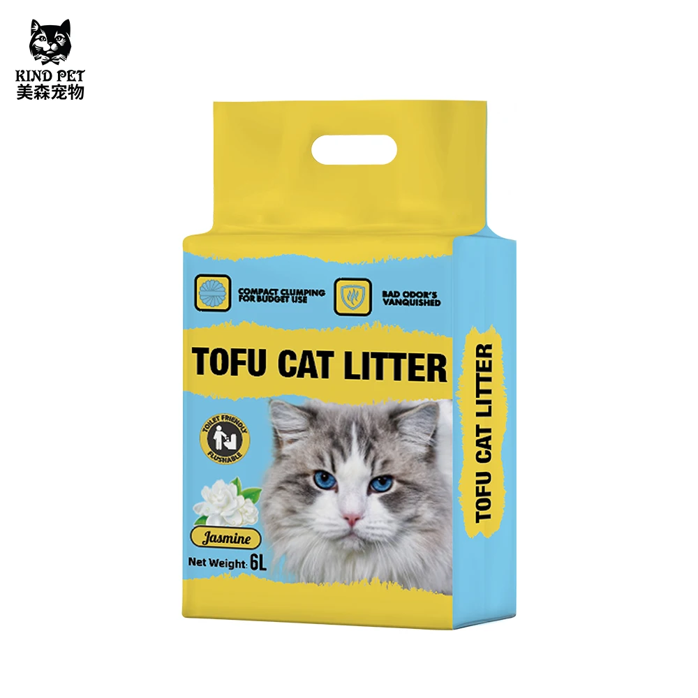 Buy Cat Litter Tofu Manufacturer Soluble Cats Toilet No Dust Low Dust Soya Green Peas Granule Arena Para Gatos Cat Litter