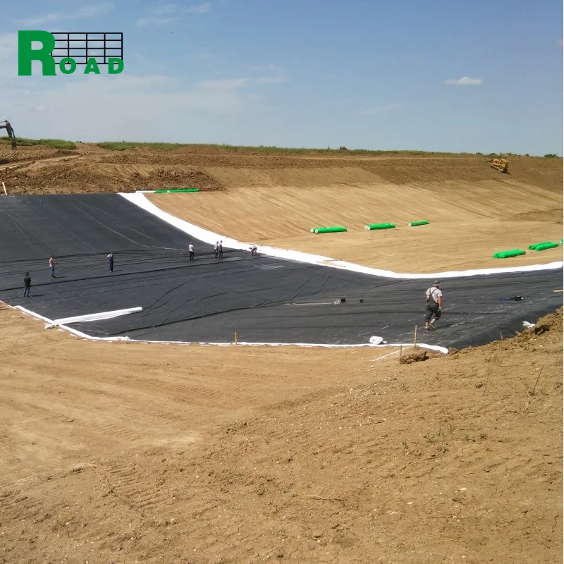 High Quality 1.0mm 2.0mm Water Waterproof Membrane Fish tank dam pond liner price HDPE Geomembrane
