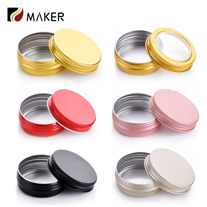 15ml 20ml 30ml 50ml 60ml 80ml 100ml 120ml 150ml 200ml 0.5oz 1oz 2oz 50g 100g 4oz aluminum tin jar with lid for cosmetics candle