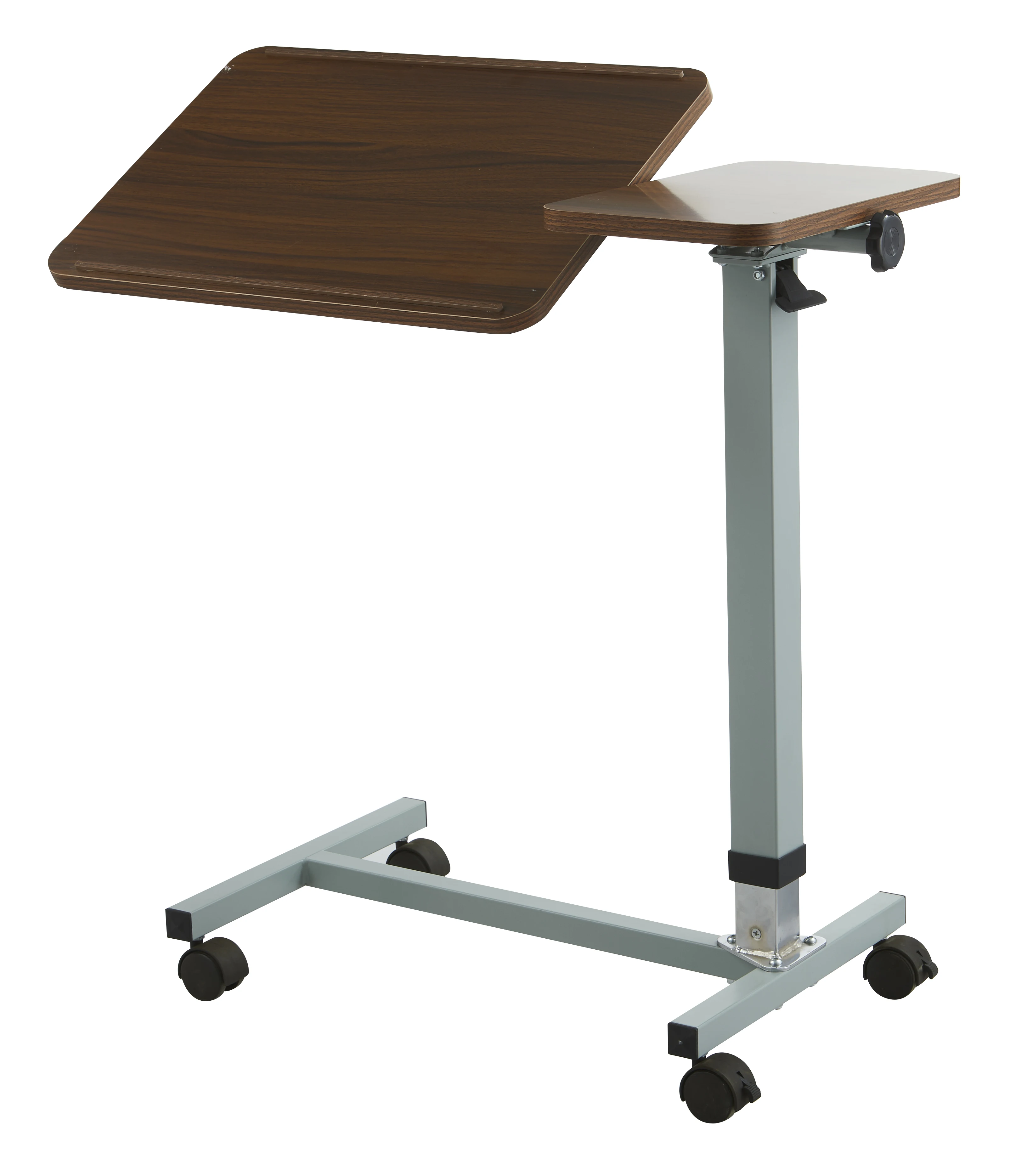 Chinese Supplier Home Laptop Cart Hospital Furniture Adjustable Movable Over Bed Table for Patient