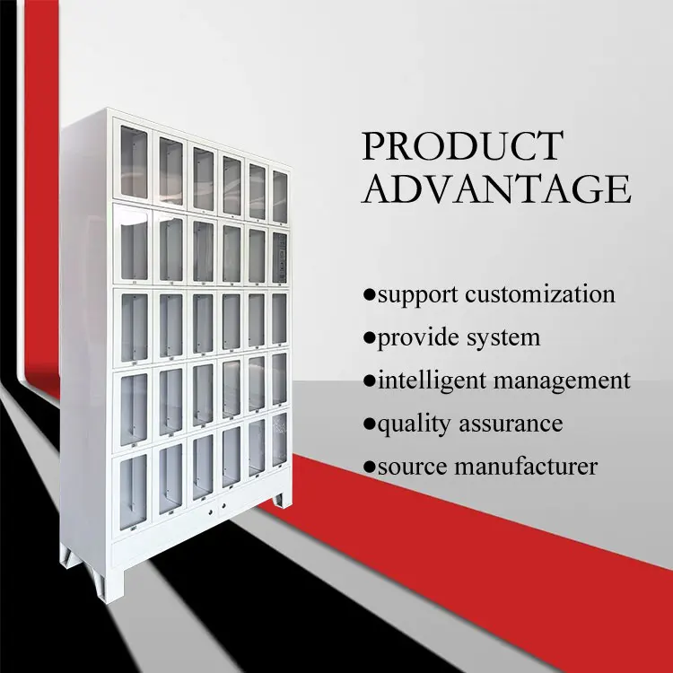 Customized automatic parcel locker sports locker 30 door qr code locker for sale