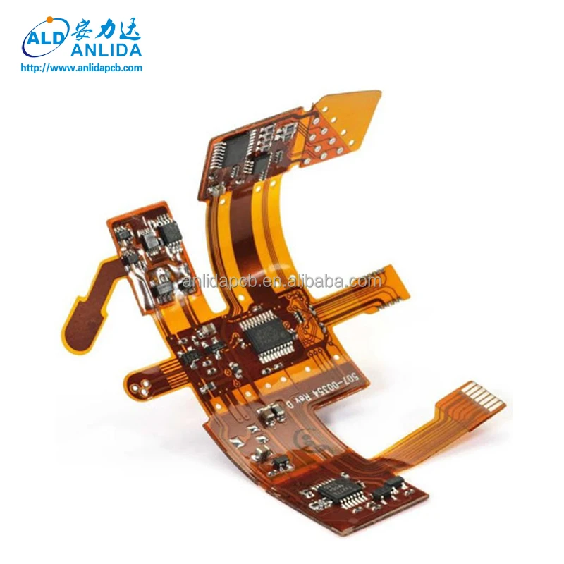 High Difficulty Customized RoHS rigid flexible pcb