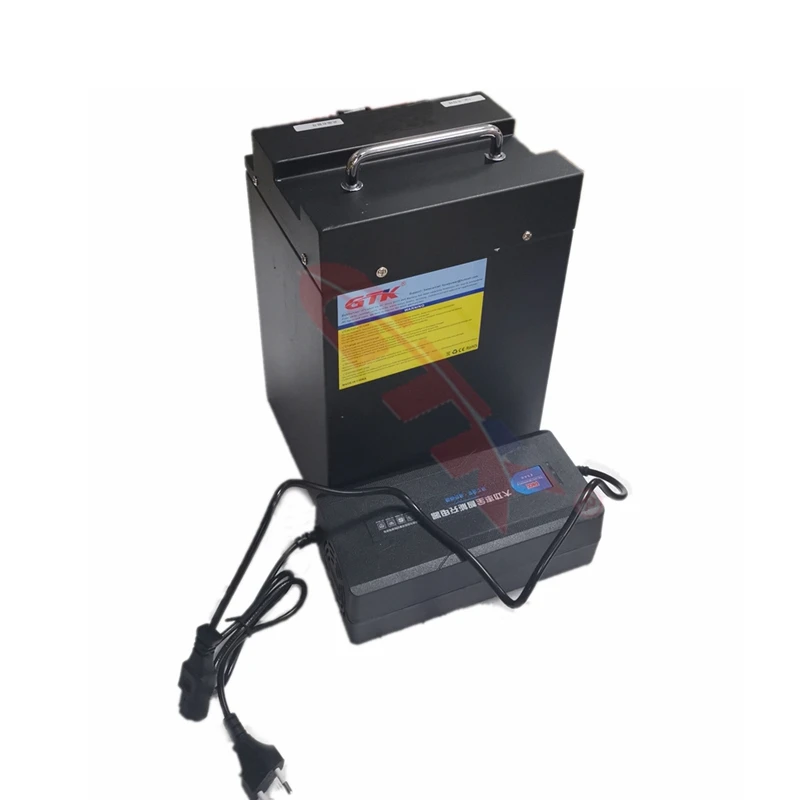 GTK 60V  60AH 1000W 2000W 3000W 4000W Lithium ion eBike Battery Pack Electric Bicycle Scooter lithium Battery+5A charger