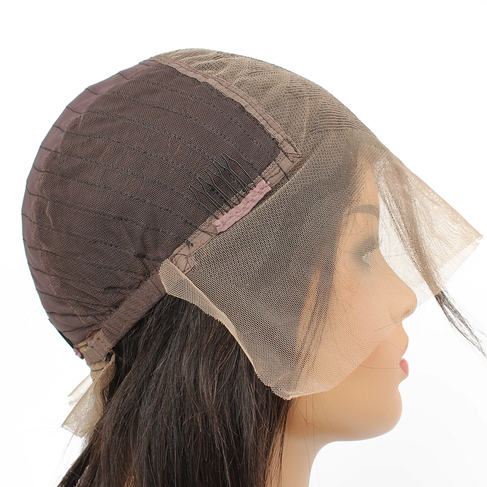 Wholesale natural aligned unprocessed 100% virgin brazilian human hair bob wigs human hair lace front