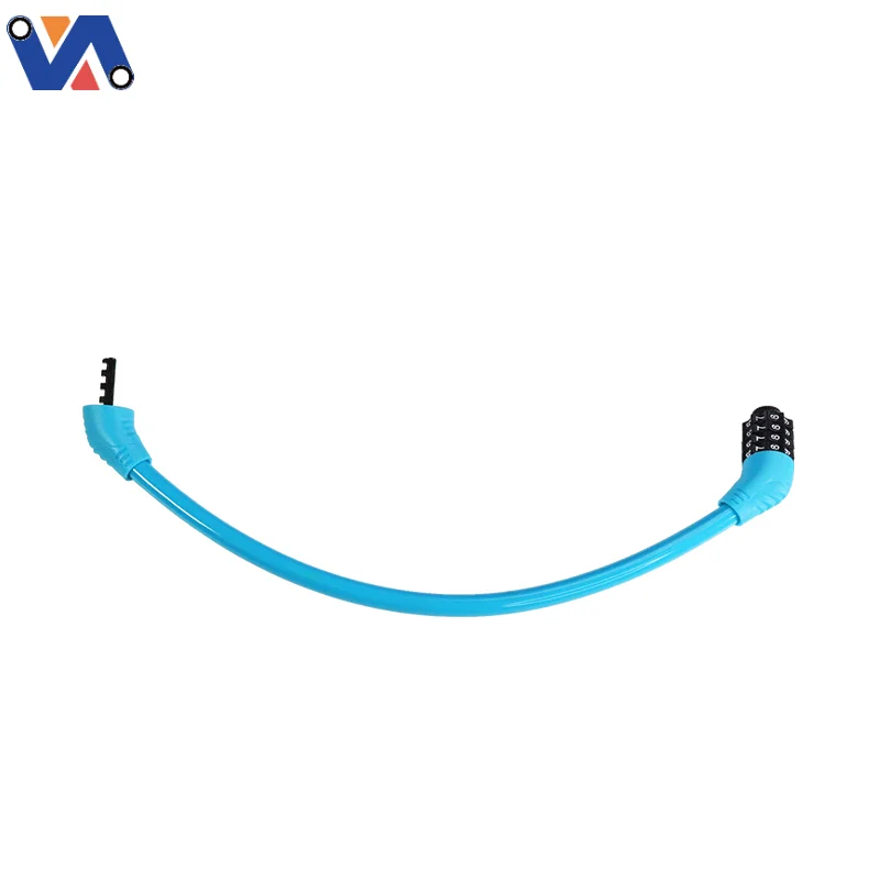 4 Digital Code Bicycle Cable Lock Anti-theft Alloy Steel MTB Road Bike Cable Code Combination Password Lock Security Padlock