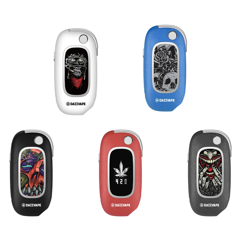 
2019 New design U key 510 cartridge cbd battery vape flip key mod 650mah 