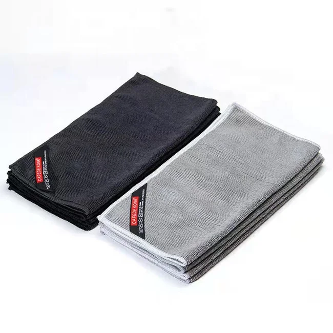 Microfiber extremely clean barista towel coffee competition bar milk tea shop restaurant special towel rag for commercial