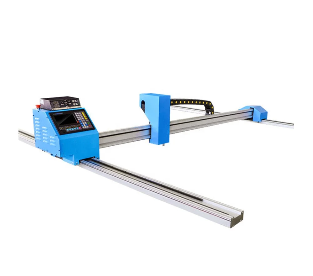 WISDOM CNC High Speed Small portable gantry cnc plasma metal steel iron cutting machine cutter price