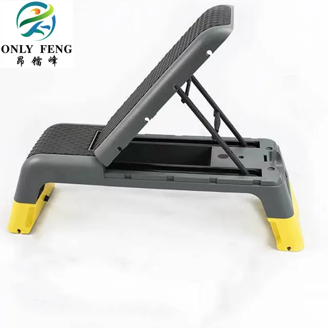 Hot Sale Professional Multi Functional Adjustable Height Fitness Step Aerobic sit up Bench Deck Board