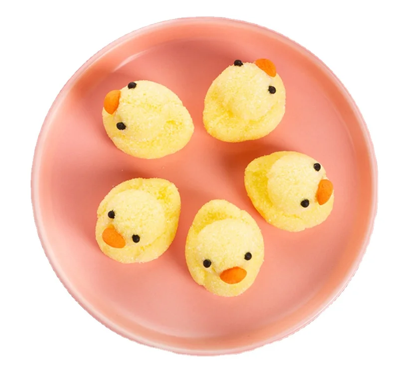 Marshmallow 40g bagged little yellow duck candy wedding candy casual snack