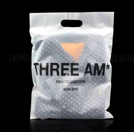 Cornstarch 100% Biodegradable Material Frosted Zipper Bags Ziplock Bags Shipping Bags For Clothing Food