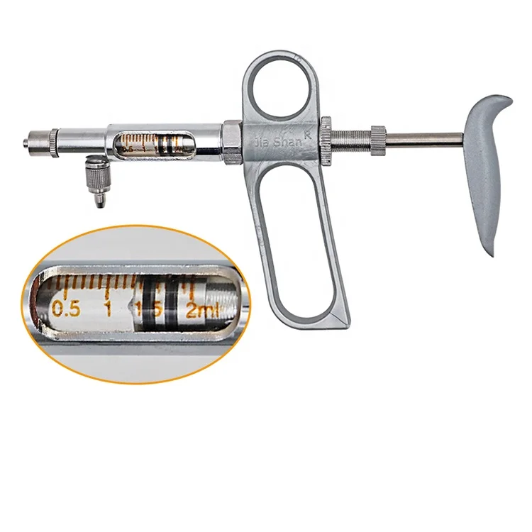 GSF птицы 2 мл кролик Корова Коза Автоматическая вакцина шприц для крупного рогатого скота Овцы свиньи