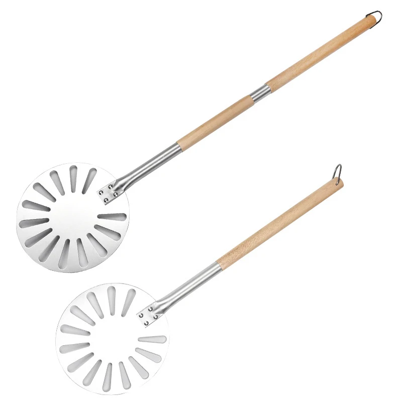 Pizza Turning Peel Aluminum Perforated Suitable for Making Pizza and Pie Pizza Oven Accessories