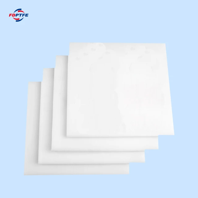 FUDA factory price 10mm ptfe plastic raw material virgin recycle sheet