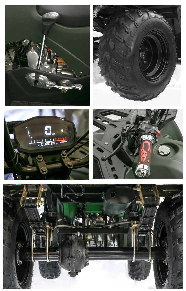 High Quality Quad Bike 2WD Adult Electric Vehicle Trailer Tractor Farm atv