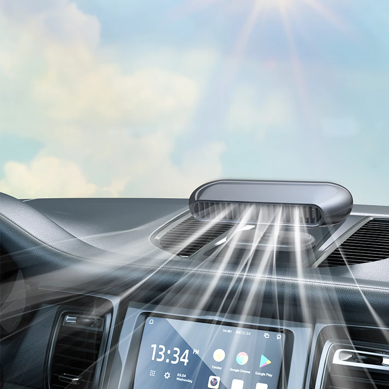 Перезаряжаемый плоский Автомобильный USB-вентилятор автомобильный беспроводной мини-вентилятор оригинальный