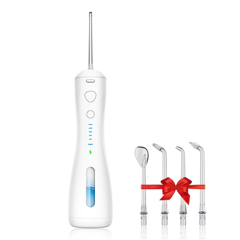 Cordless water pick 6 Modes Portable Rechargeable Dental Water Jet Flosser Teeth Cleaner Oral Irrigator