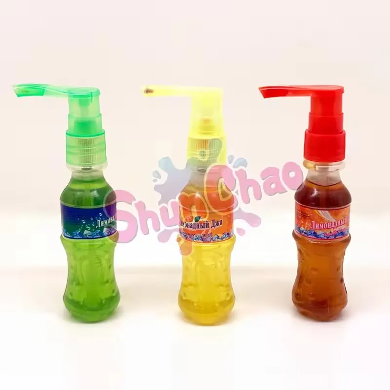 Wholesale Factory Direct Cola Bottle Shape Cola Flavor Liquid Spray Candy for Kids