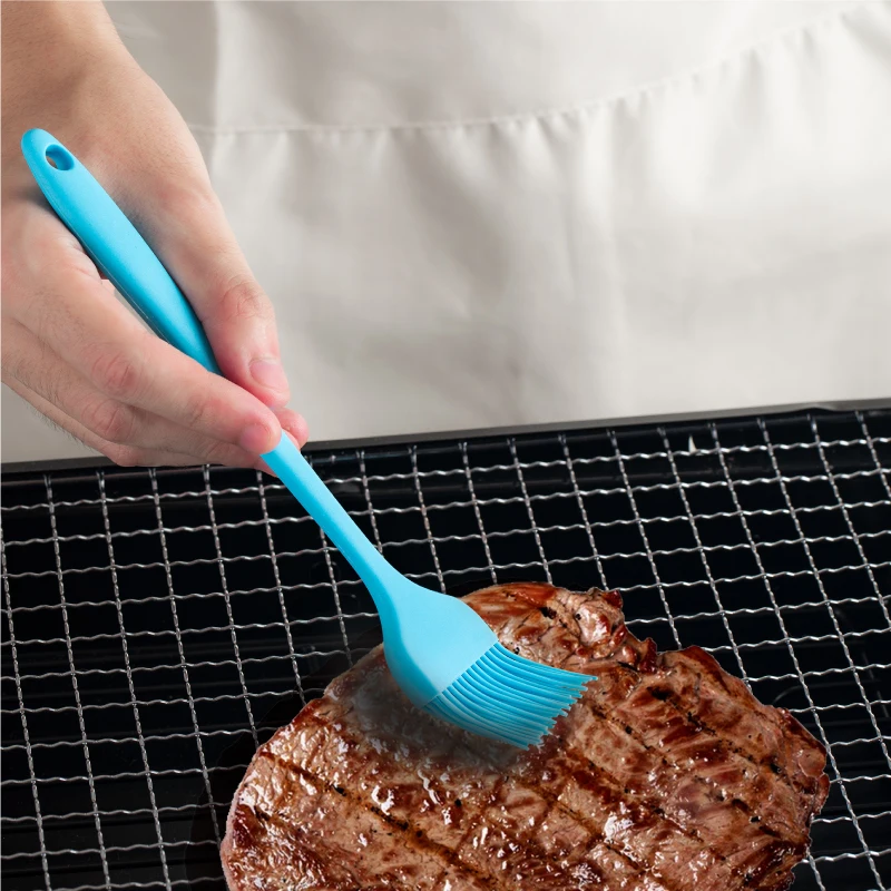 Высококачественный цветной пищевой силиконовый шпатель, набор антипригарных термостойких силиконовых инструментов для выпечки