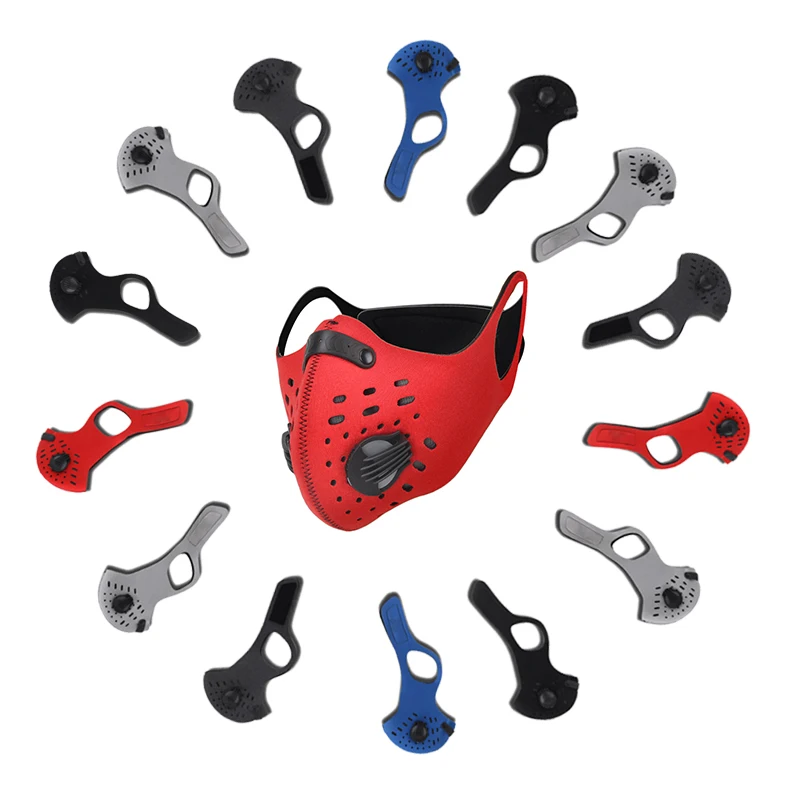 
mask 5plys Hot selling sports face breath sports training face mask sports mask breath 