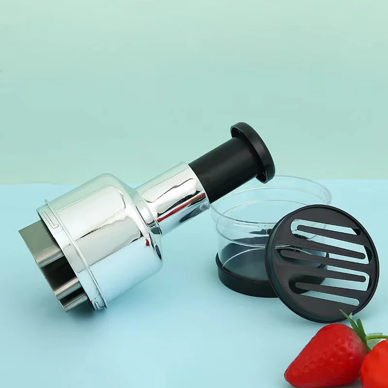 stainless steel patting knife garlic cutting and pressing device kitchen pepper cutting spice artifact