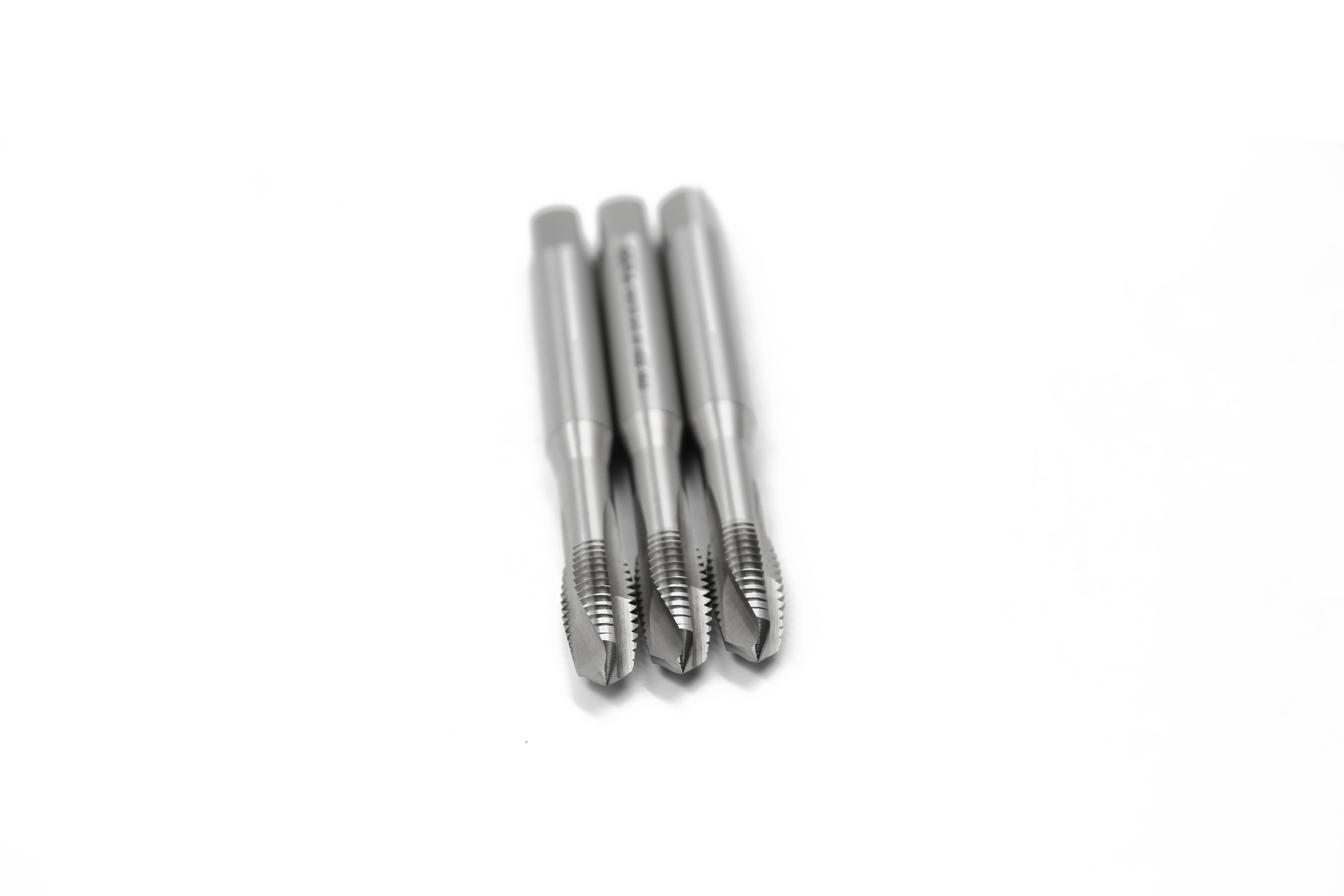 GSR DIN371/DIN376 machine taps HSSE cobalt  Form B spiral pointed fully ground bright finished thread cutting tool M10 M12
