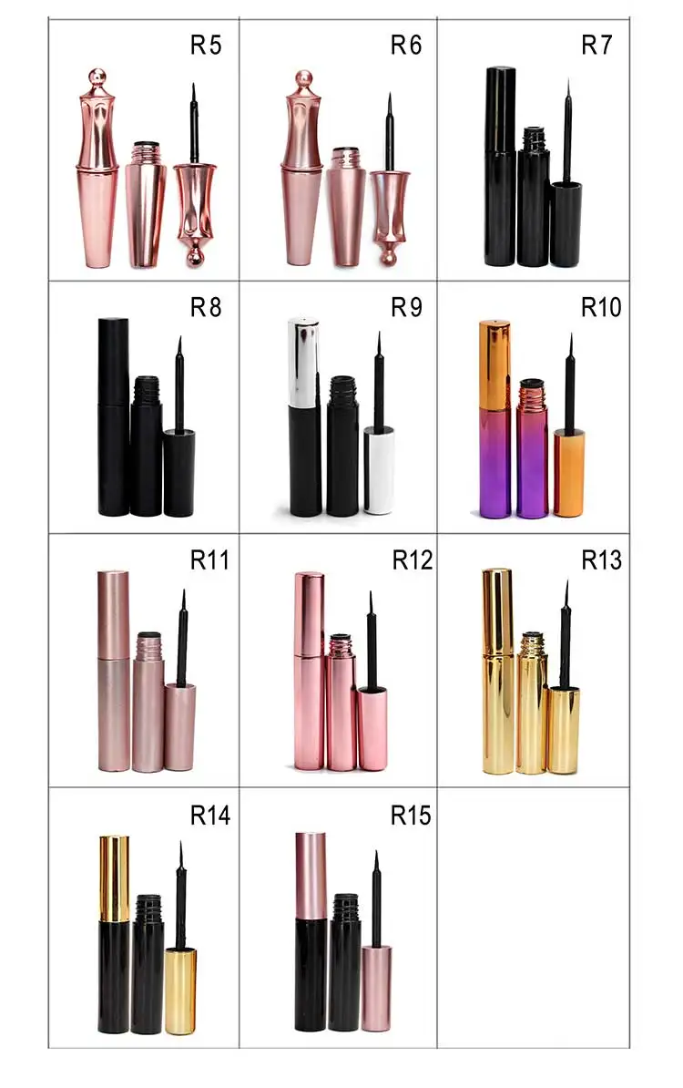 Wholesale custom logo packaging best eye Liner glue pens Waterproof Liquid Magnetic Eyeliner