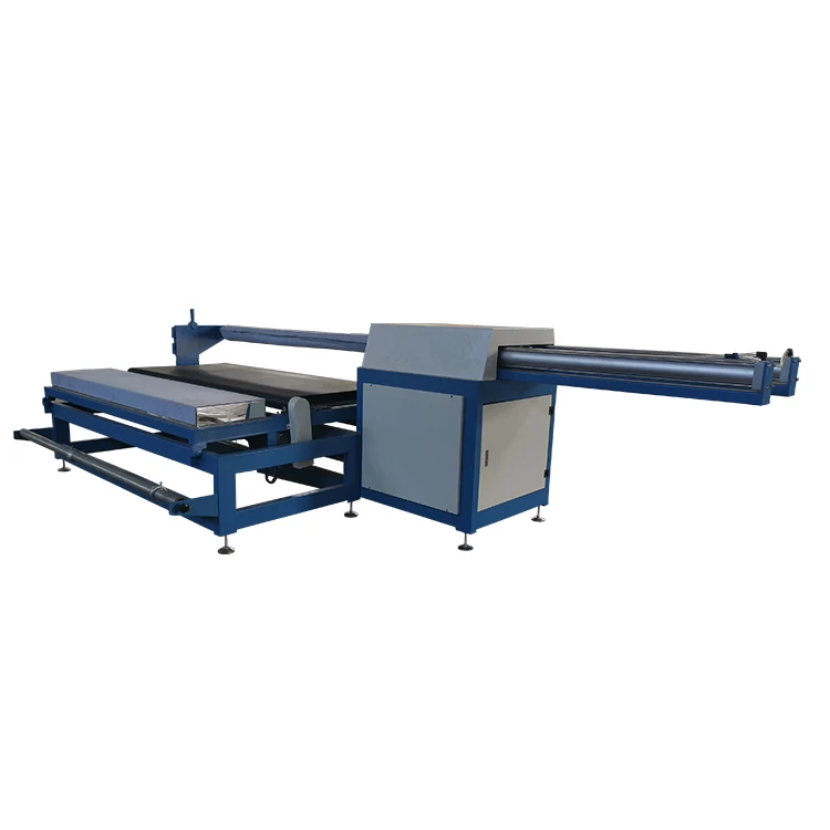 PVC Flim Mattress Roll Wrapping Machine Factory Sale Various China Plastic Semi-automatic Spare Parts Argentina Provided Morocco