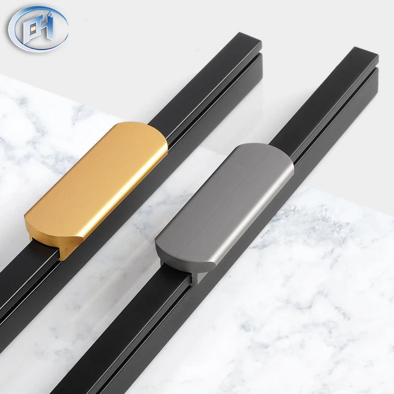 BN Modern Furniture Wardrobe Handle New Rose Gold Black White New Cabinet Pull Handles