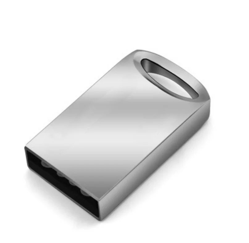 R7707 Hot selling mini usb flash drive size capacity memory card 2.0 32G 64G customizable LOGO metal USB flash drive