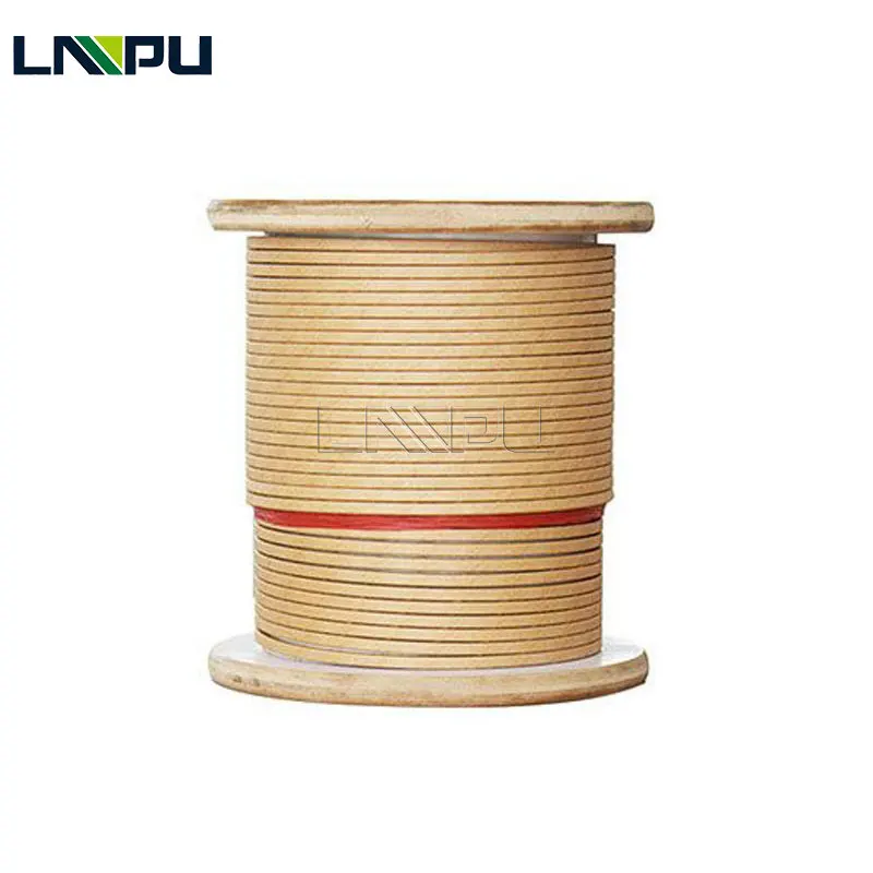 Electric Power Bare Stranded Paper Insulation Copper Wire SWG Enameled Paper Wrapped Copper Wire