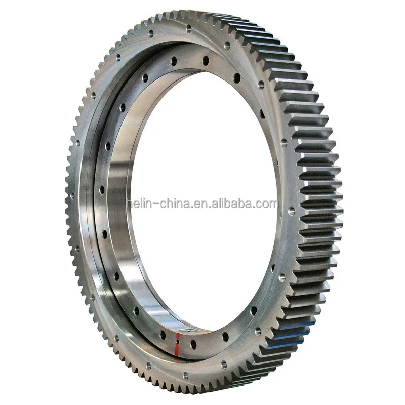Supporting Slewing Bearing Rotation Drive Gear With Pinion Main Gear For Spur Gear cross roller rings