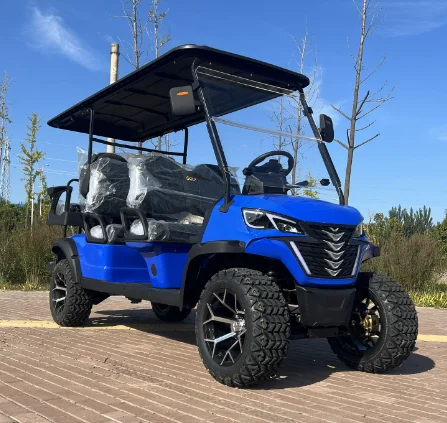 High Quality china 2 4 6 8 Seater street legal   Electric golf cart club car buggy  lithium for sale