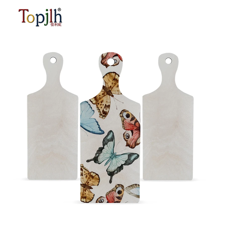 Topjlh 2024 New Products Hot Selling Blank Sublimation Cutting Board Customized MDF Chop Board