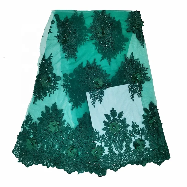 wholesale factory stocks cheap price border lace high quality gold african lace fabric embroidery