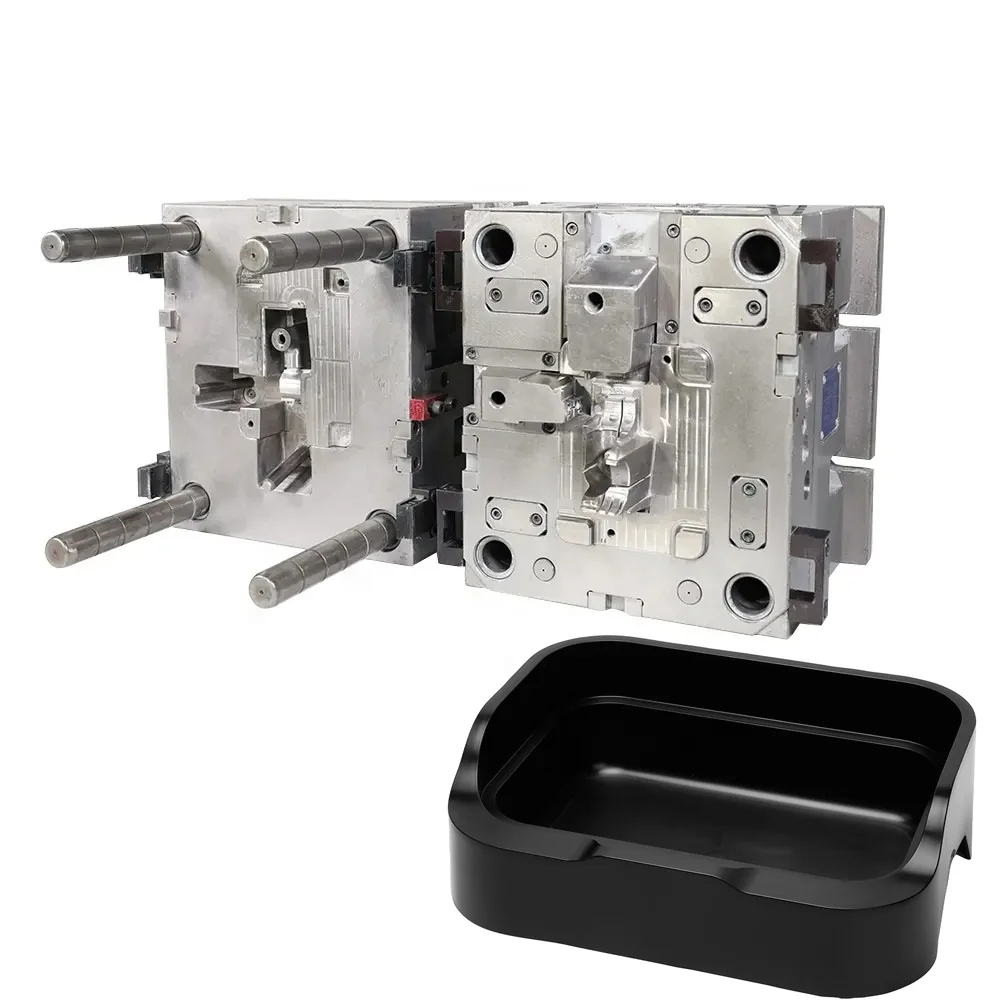 Oem Professional Big Injection Pot Mould Manufacturer Custom Plastic Injection Molds For Pollen Box Of Bud Harvest Trimming Tray