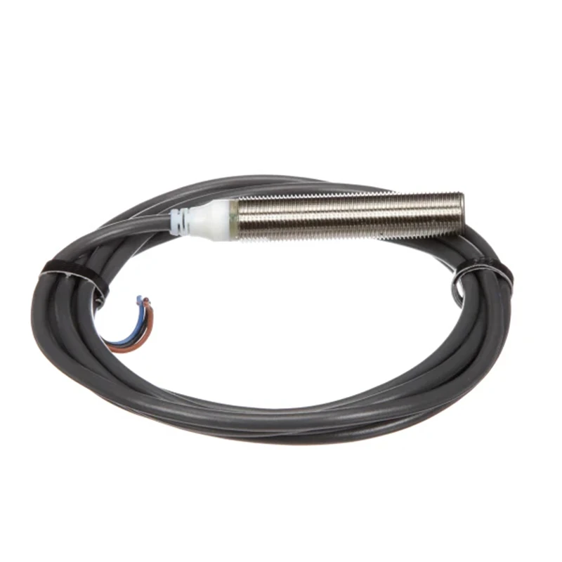 E2A3-M12KS06-WP-B2 2M Brass M12 Shielded 6mm Pre-wired PNP NC Cylindrical proximity sensor