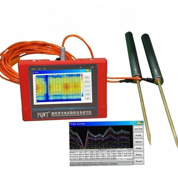 2D геофизический Электрический измеритель сопротивления томографическое оборудование и подземный детектор воды