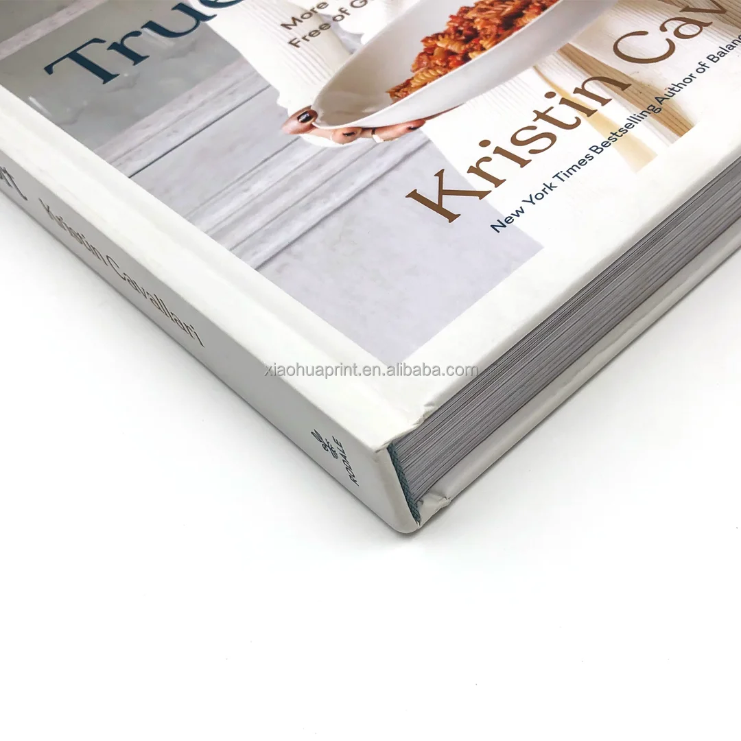 Factory Notebook Journal Cookbook Board Soft Hard Cover Custom Hardcover Book Printing For Food