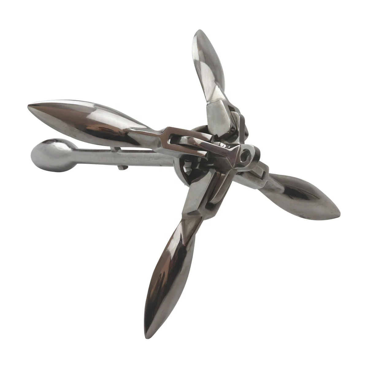 Marine Hardware 316 Stainless Steel Boat Plough Anchor Folding Anchor