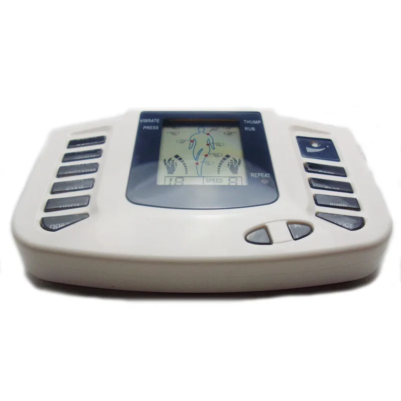 Acupuncture Slimming Massager 4 Pads Digital Therapy Apparatus Tens Physiotherapy Device