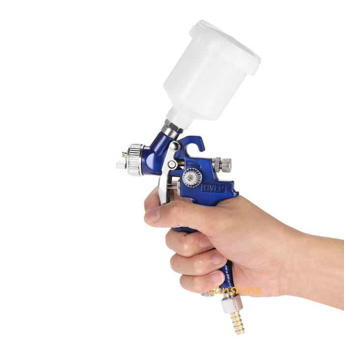 125ml Car Painting Tools  H-2000 Airbrush Professional Mini Paint Spray Gun For Cars Pneumatic Tool DIY Spraying