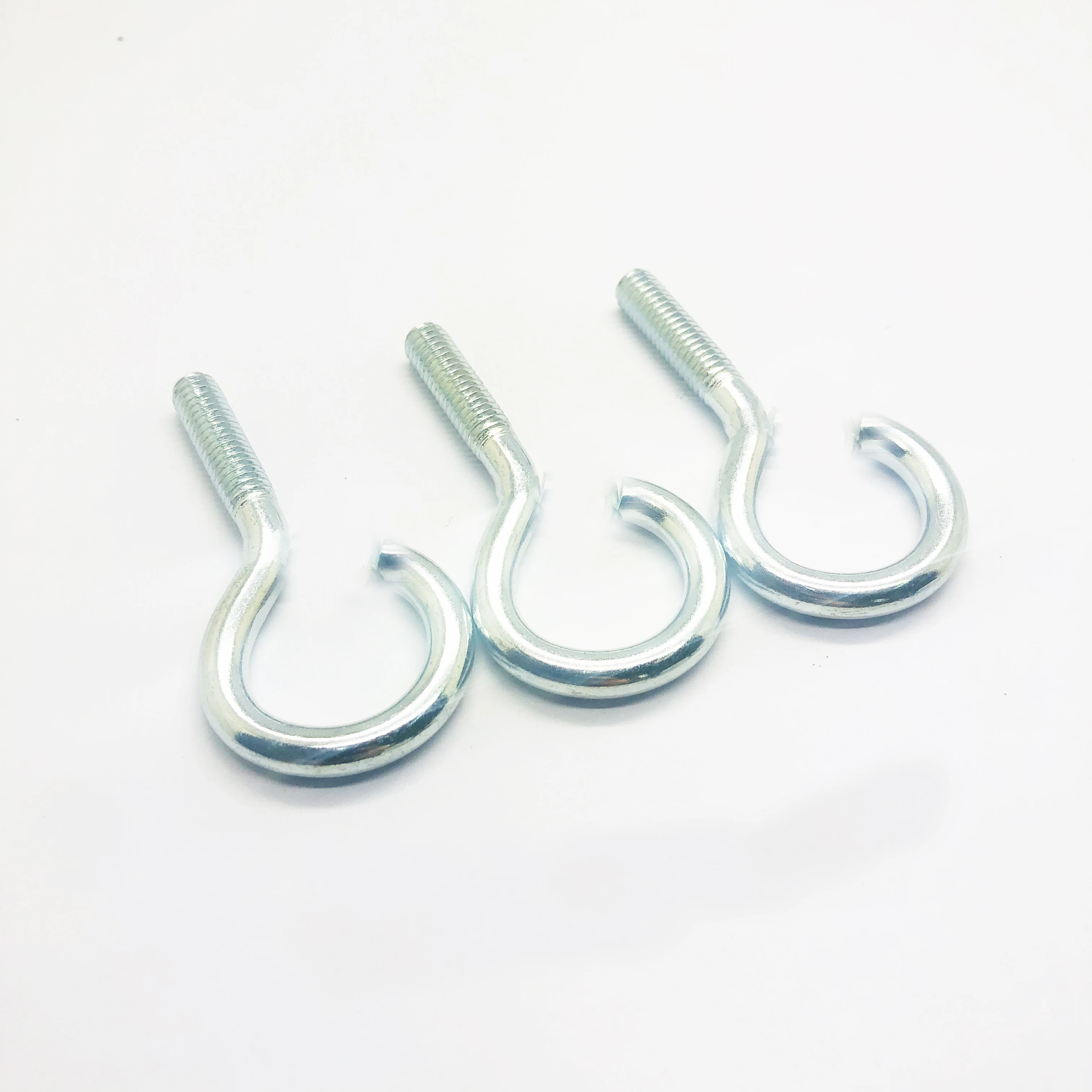 Open type stainless steel screw eye hook