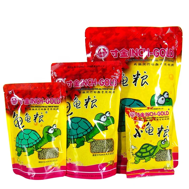 Wholesale Small Brazilian Tortoise Forage Turtle Feed Turtle Food 500g Adult Reptile Sticks Dry Floating Food Tortoise Food
