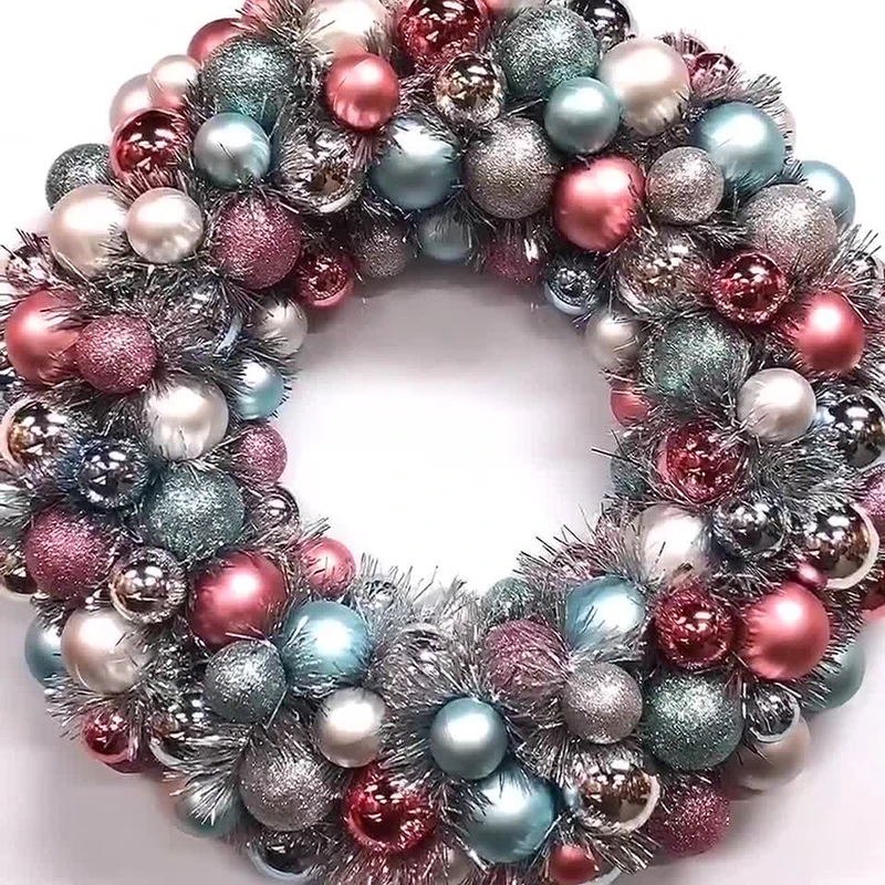 Metal garland supplies wholesale wreath frame for new year party decoration