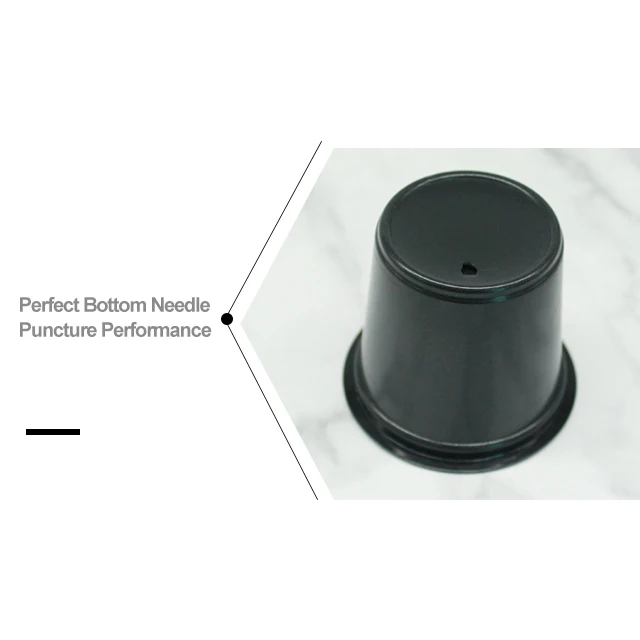 Coffee Espresso single serve sugarcane coffee disposable capsule 100% recyclable K cups with filter
